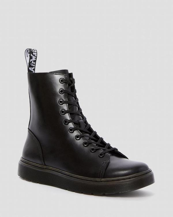 Dr Martens Dámské Kotníkové Boty Zaniel Brando Černé, CZ-542391